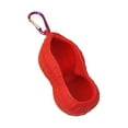 thumbnail image 1 of Soporte de Pelota de Golf de Silicona Sunnimix Accesorio Fácil para Colgar en la Bolsa Sostiene 2 Pelotas Rojo, 1 of 8
