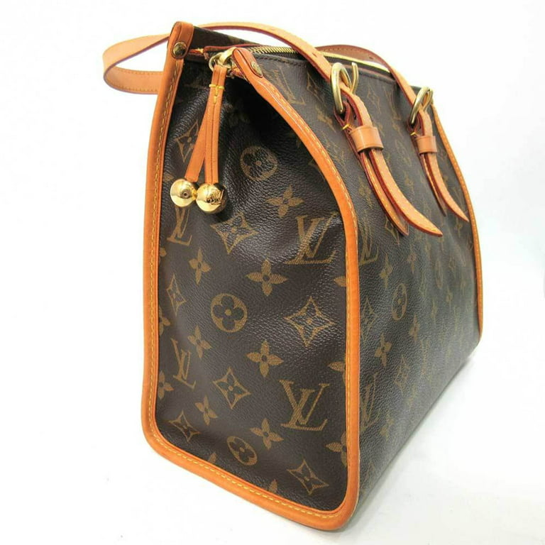 Authenticated Used Louis Vuitton Bag Popin Cool O Brown Tote Semi-shoulder  Women's Monogram M40007 