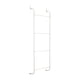 thumbnail image 1 of Toallero de 4 niveles para colocar sobre la puerta, resistente, organizador moderno para toallas detrás de la puerta Blanco, 1 of 9