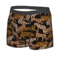 thumbnail image 5 of Goofa Leopard Print Printed Men's Boxer Briefs Underwear, Moisture-Wicking Underwear, Trunk,Soft and Breathable Cotton Underwear-Medium, 5 of 9