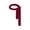 Red, variant on Christmas Furry Tail Garland 75 Inch Soft Plush Faux faux faux fur Hanging Ornament for Holiday Party Mantel Wall Door Decor, Fluffy Winter Decoration