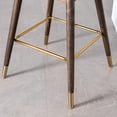 thumbnail image 4 of Polyester Material - Wingback and Stitched Back - Outdoor Bar - Set of Two Bar Stools, 4 of 7