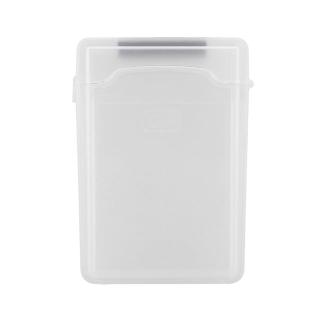 Caja de almacenamiento de disco duro IDE SATA HDD de 3,5 pulgadas, caja de plástico HDD Caddy
