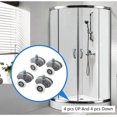 thumbnail image 3 of Shower Door Rollers Wheels - ABS Plastic Sliding Door Pulleys for Bathroom Cabin Casters, 3 of 4