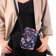 thumbnail image 4 of HELLHERO Adjustable Crossbody Bag Polyester Adjustable Strap Retro Patchwork-Style Christmas Theme for Travel Daily Use Adults, 4 of 7