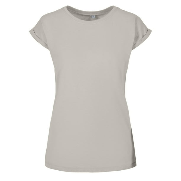 Build Your Brand - Camiseta para Mujer (Asfalto Claro)