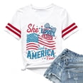thumbnail image 4 of MuXiKeJi Clothes 250TH Anniversary USA Shirt Patriotic Bald Eagle American Flag T-Shirt Cool Patriotic Eagle, 4 of 4