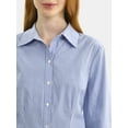 thumbnail image 4 of No Boundaries Button Front Woven Top, Women's, 4 of 5