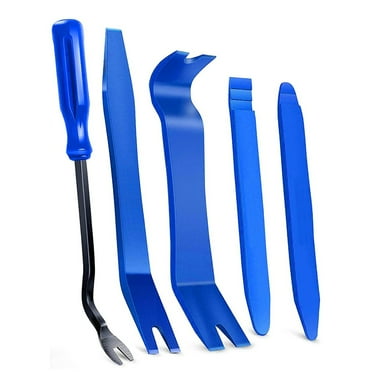 MMOBIEL 5 Pcs Auto Trim Removal Tool Set for Easy Scratchfree Removal of Car Door Panels, Fasteners, Molding, Dashboards and Wheel Hubs