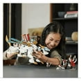 thumbnail image 2 of LEGO NINJAGO Zane's Ice Dragon Creature 71786, 2in1 Dragon Toy to Action Figure Warrior, Model Building Kit, Construction Set for Kids with 5 Minifigures, 2 of 11