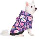 thumbnail image 2 of Balery cartoon rainbow Skull Sudadera con Capucha para Perros Pequeños – Ropa para Mascotas, Disfraz para Perros y Gatos, Ideal para Fiestas y Cosplay-Medium, 2 of 7