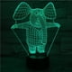 thumbnail image 1 of Lámpara de mesa con luz nocturna Elephant 3D LED para dormitorio infantil, 1 of 2