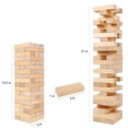thumbnail image 2 of Juego Tumble Tower GOTHINK para niños y adultos, 54 piezas, 2 of 7