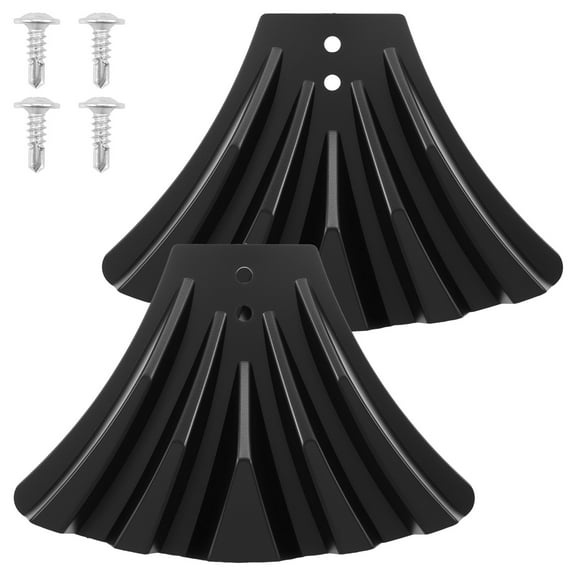 Ikoopy 2 Pcs Downspout Diverter Plastic Rain Gutter Downspout Extension Practical Rain Gutter Diverter for Rainwater Diversion and Foundation Protection