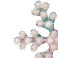 thumbnail image 3 of Northlight 12" Lighted Holographic Snowflake Christmas Window Decoration, 3 of 4