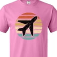 thumbnail image 4 of Inktastic Airplane Pilot Vintage Sunset T-Shirt, 4 of 5