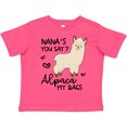 thumbnail image 3 of Inktastic Nana's You Say Alpaca My Bags Boys or Girls Toddler T-Shirt, 3 of 5