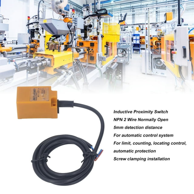 Sensor de interruptor de proximidad, interruptor de proximidad inductivo NPN, interruptor de proximidad inductivo, sensor de proximidad de cable NO, multifuncional