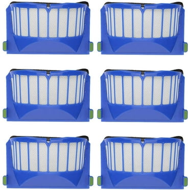 6 Pack Replacement Filters for iRobot Roomba 600 605 610 620 630 650 660 Vacuum Cleaner