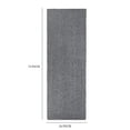 thumbnail image 2 of Mainstays Traditional Solid Gray Shag Indoor Hallway Runner Rug, 2' x 6', 2 of 7
