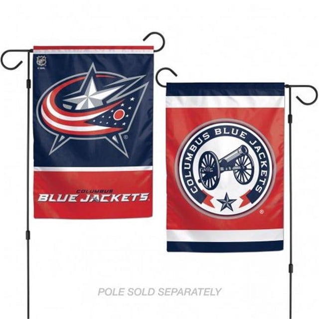 Columbus Vestes Bleues Drapeau 12x18 Style Jardin 2 Côtés