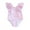 Pink, variant on Musuos Toddler Girls Summer Swimwear 6M 12M 18M 24M 3Y 4Y Flying Sleeve Crewneck Floral Print Bathing Suit Cute Beachwear