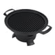 thumbnail image 4 of Portátil de la parrilla de mesa, aluminio fondido aluminio liviano resistencia simple al calor de la parrilla de la parrilla para picnic para acampar para al aire libre , 4 of 7