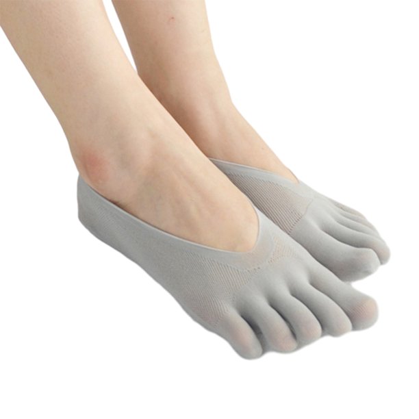 Guardurnaity Calcetines cómodos con punta para mujer para muchas ocasiones Forros de corte bajo Calcetines Calcetines Mujer Tamaño general Medias Gris