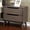 Gray, variant on Bedside Cabinet | Modern Bedroom Furniture | Solid Wood with White Wood Tone | Two - Drawer Convenience