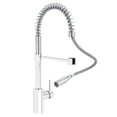 thumbnail image 4 of Miseno Mk6557 Mia 1.8 GPM Pre-Rinse Pulldown Kitchen Faucet - Black, 4 of 5