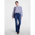thumbnail image 4 of Scenario Women's and Women's Plus Quilted Detail Long Sleeve Top, Sizes XS-4X, 4 of 7