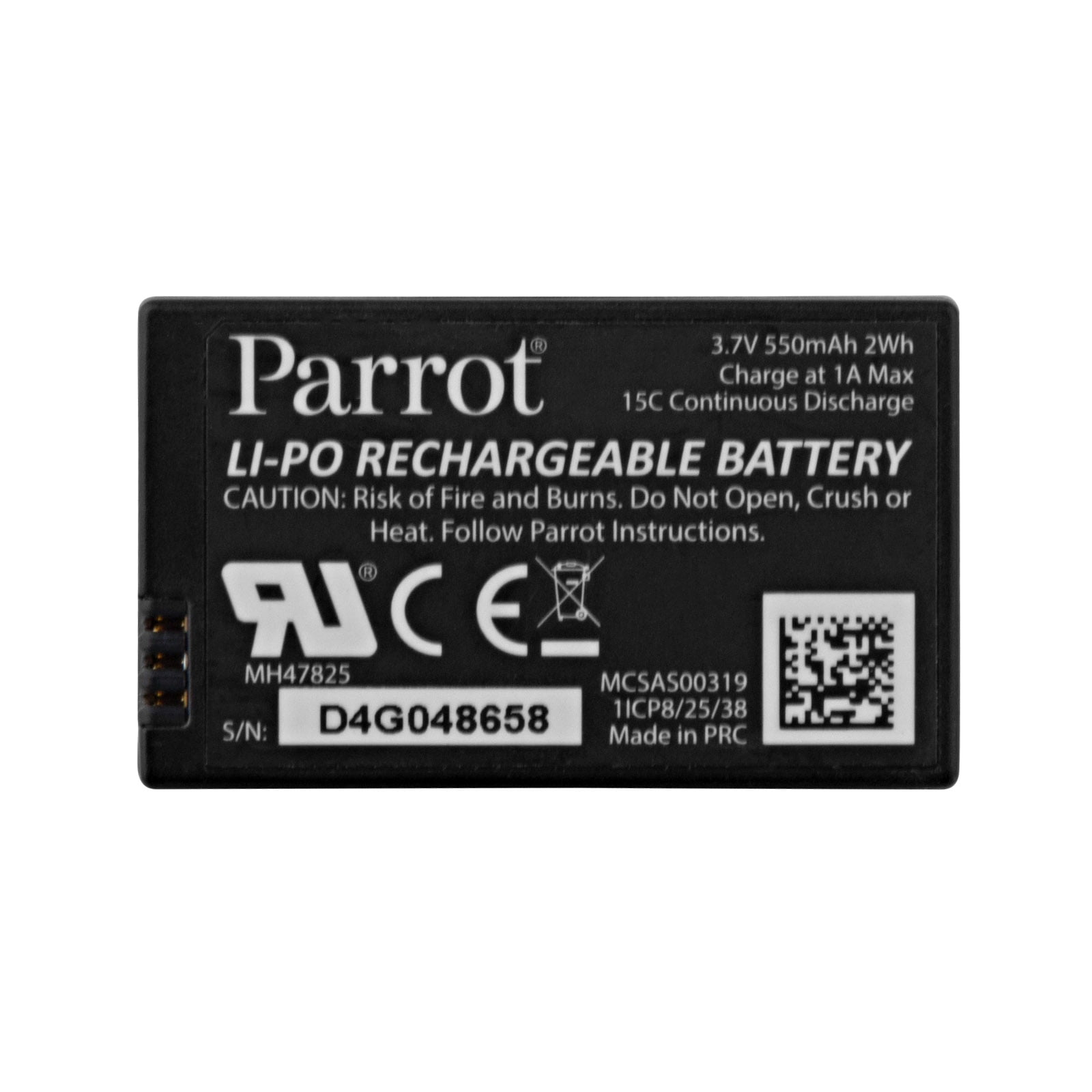 Parrot Minidrones Rechargeable Battery 550mah PF070181AA for sale online 