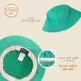 thumbnail image 2 of Sombrero de verano caliente – Sombrero de sol de algodón de moda para playa, golf, pesca – Boonie divertido de vacaciones al aire libre para hombres y mujeres, 2 of 5