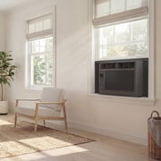TCL 5,000 BTU Window Air Conditioner (Black) - 150 Sq ft, LED Display, Included Remote, Compact, Dorm Friendly - W5W3M-B