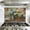 Color 3, variant on Kitchen Backsplash Peel and Stick Wall Murals Floral Farmhouse Vintage Flowers Basket Rustic Wood Removable Mural 35.4"W x 23.6"H, Oil Proof Vinyl Wallpaper for Fireplace & Behind Stove