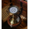 thumbnail image 2 of Gimbaled Compass on wood base, 2 of 7