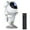 White, variant on IC ICLOVER Astronaut Galaxy Star Projector Starry Night Light, Astronaut Light Projector with Remote Control for Kids Children Adults Bedroom Room Decor Decorative Nightlights