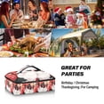 thumbnail image 7 of Iauyy Casserole Carrier for Hot Food Insulated Casserole Travel Carry Bag with Lid Food Warmer Bag for Party/Picnic,Heart-shaped Sunglasses, 7 of 7