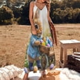 thumbnail image 2 of Easter Bunnies Rabbits Sleeveless Dress Women's Luxury Party Dress Birthday Dresses for Women, 2 of 7