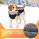 thumbnail image 3 of Abrigo de Invierno para Perros con Arnés Desmontable, Forro Polar Impermeable Ropa Cálida, Chaqueta Peluda Reflectante Ajustable Chaleco para Caminar Aire Libre, 3 of 4