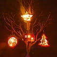 thumbnail image 4 of Adornos navideños de madera Adornos para árboles Artesanías colgantes de madera Papá Noel Irfora Artesanía colgante, 4 of 6