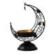 thumbnail image 3 of Base para inciensos en crecimiento, soporte para palillos de incienso, decoración moderna, regalo especial, mesa de té elegante, figura meditativa Negro, 3 of 8