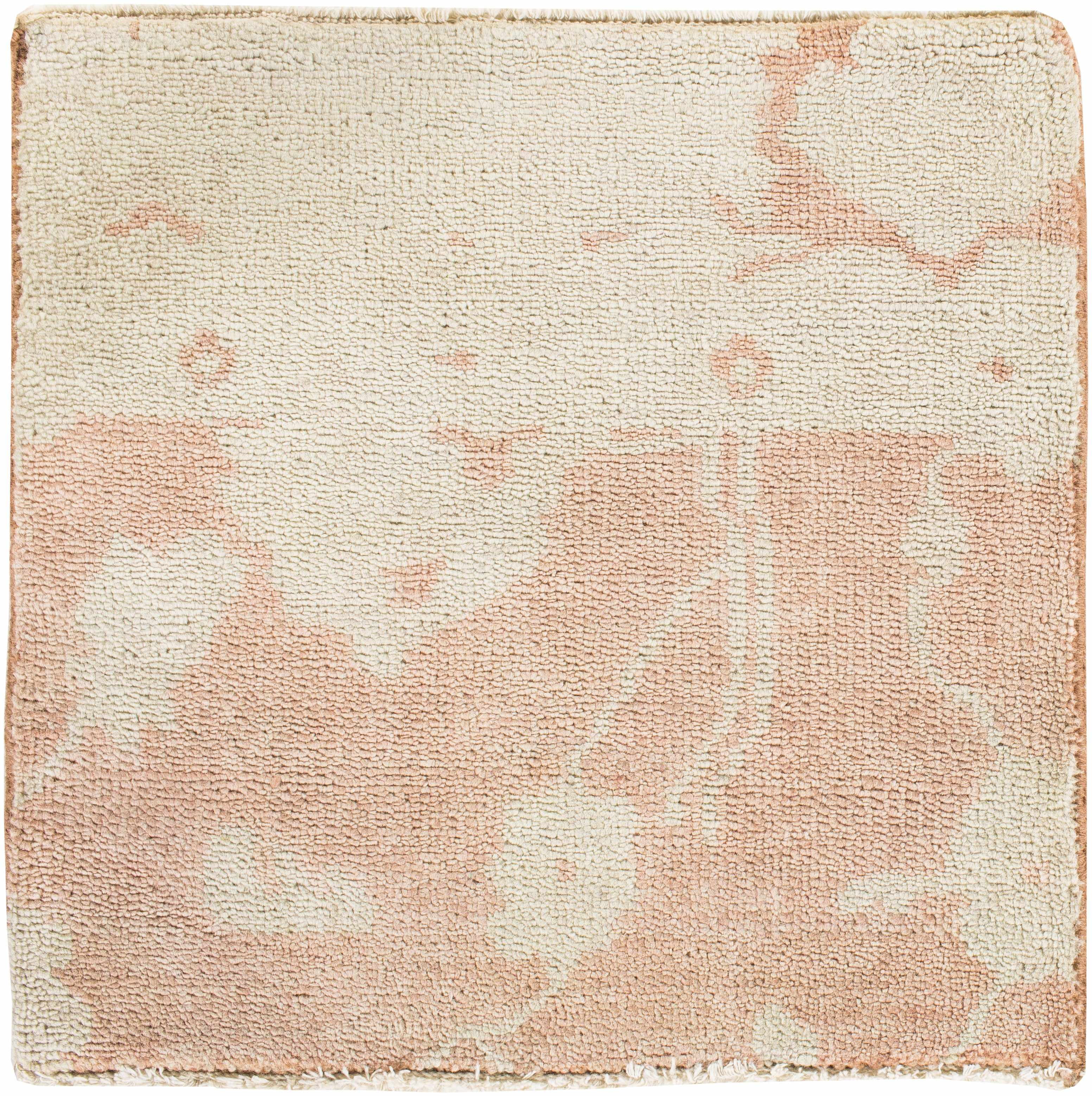 Hauteloom Seney Wool Living Room, Bedroom Area Rug - Traditional - Beige, Dusty Pink, Light Gray - 10' x 14'