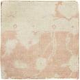 thumbnail image 6 of Hauteloom Seney Boho Hand Knotted Wool Natural Fiber Soft Area Rug - Traditional Floral Carpet for Living Room, Bedroom, Dining Room - Cream Peach - 2' x 3', 6 of 8