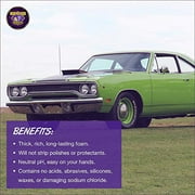 Wizards Wash Concentrate – 1 Gallon | Super-Concentrated Car Wash Soap with Rich Foam & Streak-Free Rinse | Safe for All Exterior Surfaces