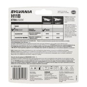 SYLVANIA - H11B XtraVision - High Performance Halogen Headlight Bulb, High Beam, Low Beam and Fog Replacement Bulb (Contains 2 Bulbs)
