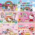 thumbnail image 2 of Sanliou Theme Party Supplies Backdrop Sanliou Birthday Party Decorations Photo Booth Banner Props, 2 of 2