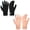 Black & Pink, variant on Winter Gloves for Men and Women Touch Screen Knit Warm Black Gloves for Cold Weather
