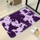thumbnail image 5 of Alfombra de Baño con Estampado de Vaca – Alfombra Suave, Absorbente, Antideslizante y Peluda, Lavable a Máquina, Ideal para La Entrada Del Cuarto de Lavado y La Decoración Del Piso Interior., 5 of 7