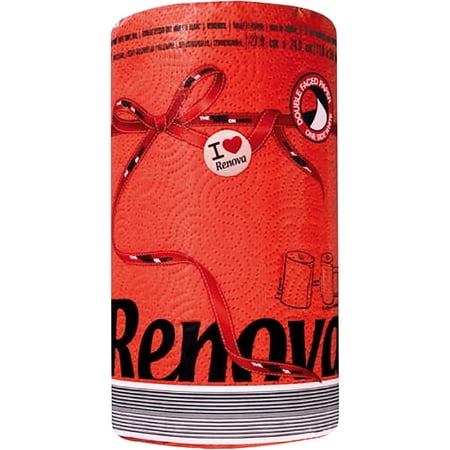 Renova Luxury Colored Paper Towel Jumbo Rolls 2-Ply-120 Sheets